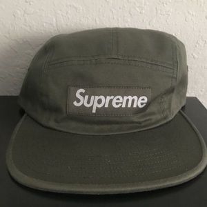 Supreme 5 panel cap (olive)